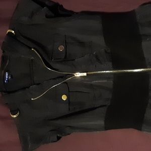 Bebe Sport Zip-up mini dress